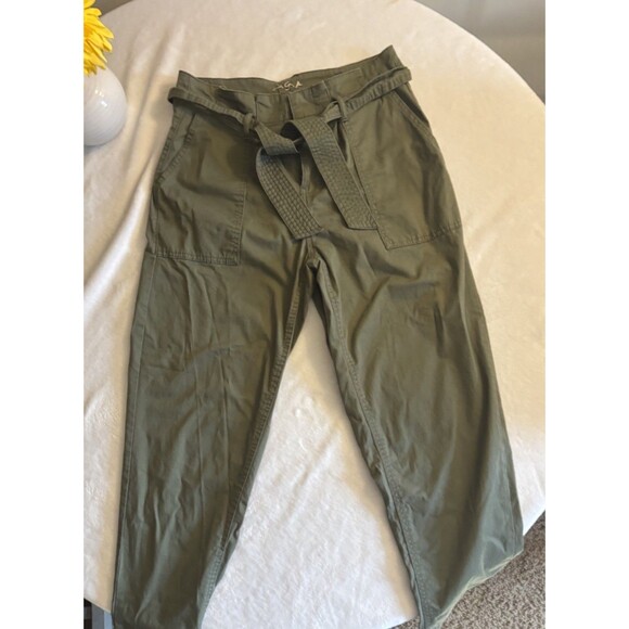Vanilla Star Olive Green Pants Women's Size Medium - Picture 3 of 8